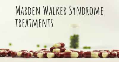 Marden Walker Syndrome treatments