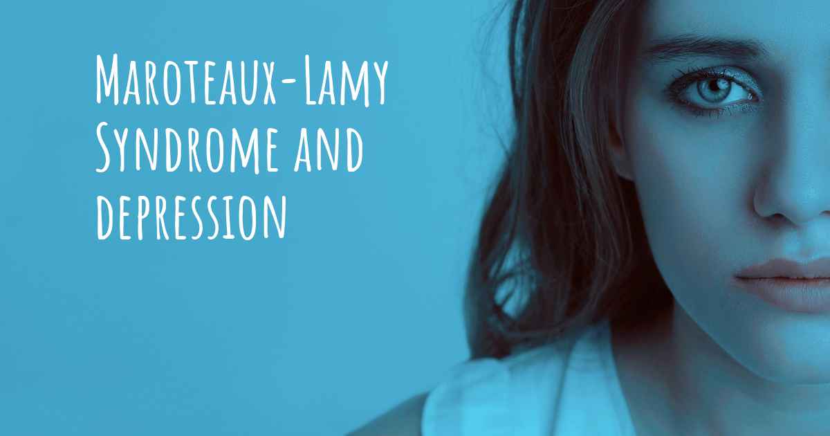 Maroteaux-Lamy Syndrome And Depression