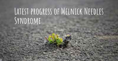 Latest progress of Melnick Needles Syndrome