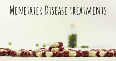 Menetrier Disease treatments