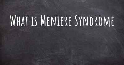 What is Meniere Syndrome
