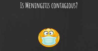 Is Meningitis contagious?