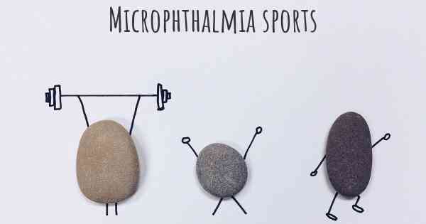 Microphthalmia sports