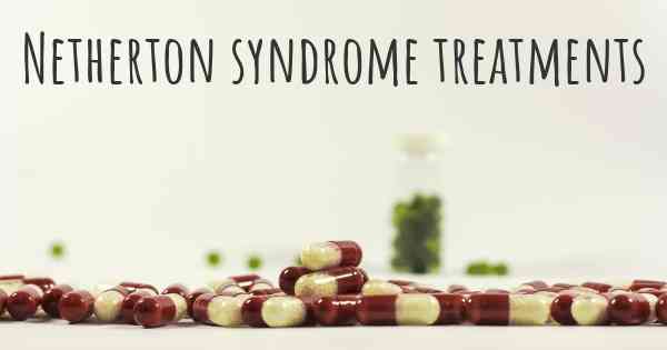 Netherton syndrome treatments