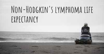 Non-Hodgkin's lymphoma life expectancy