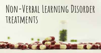 Non-Verbal Learning Disorder treatments