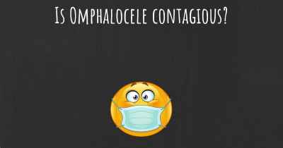 Is Omphalocele contagious?