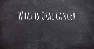 What is Oral cancer