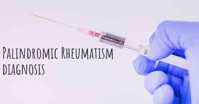 Palindromic Rheumatism diagnosis