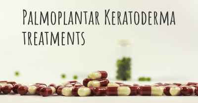 Palmoplantar Keratoderma treatments