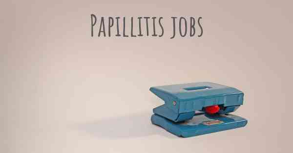 Papillitis jobs