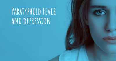 Paratyphoid Fever and depression