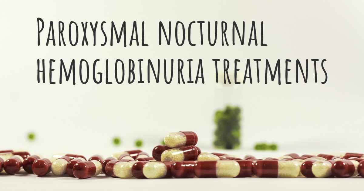 paroxysmal nocturnal hemoglobinuria treatment market
