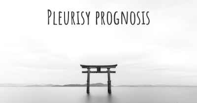 Pleurisy prognosis