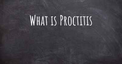 What is Proctitis