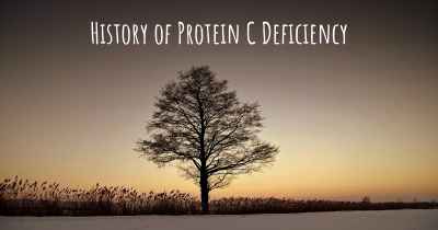 History of Protein C Deficiency