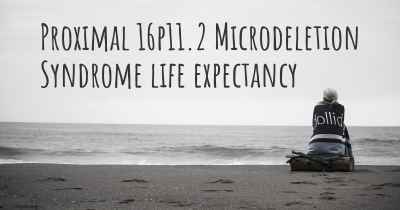 Proximal 16p11.2 Microdeletion Syndrome life expectancy