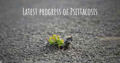Latest progress of Psittacosis