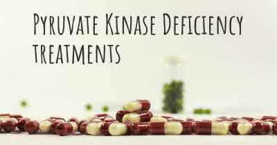 Pyruvate Kinase Deficiency treatments