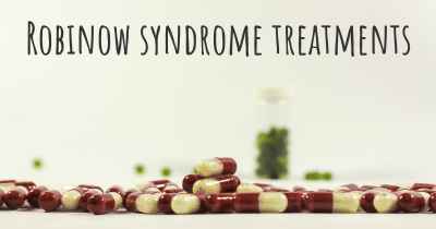 Robinow syndrome treatments