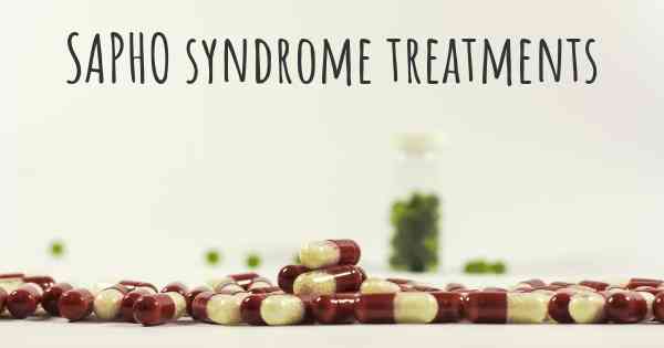 SAPHO syndrome treatments