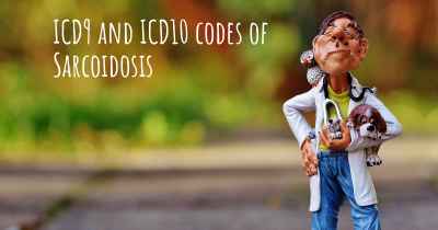 ICD9 and ICD10 codes of Sarcoidosis