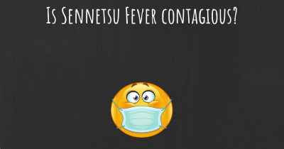 Is Sennetsu Fever contagious?