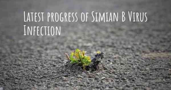 Latest progress of Simian B Virus Infection