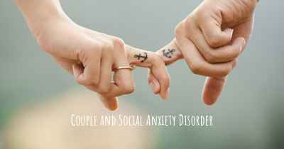 Couple and Social Anxiety Disorder
