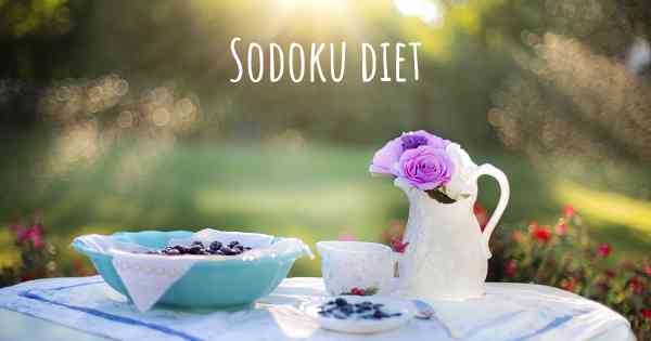 Sodoku diet