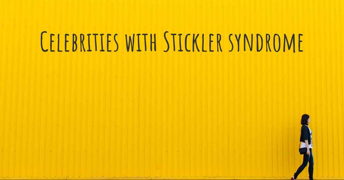 celebrities-with-stickler-syndrome