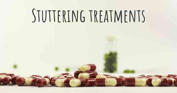 Stuttering treatments