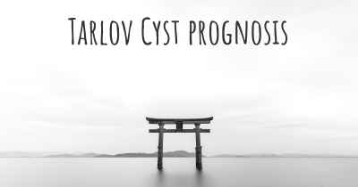 Tarlov Cyst prognosis
