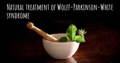 Natural treatment of Wolff-Parkinson-White syndrome