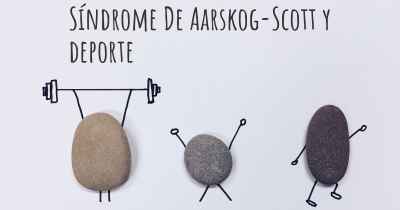 Síndrome De Aarskog-Scott y deporte