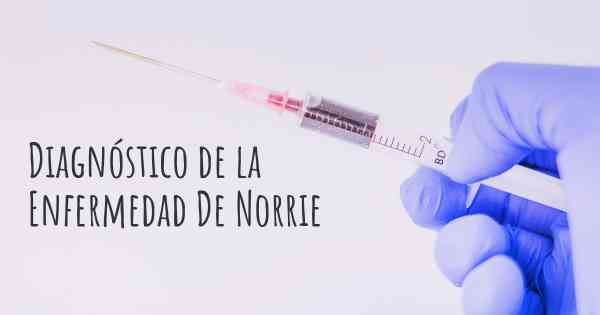 Diagnóstico de la Enfermedad De Norrie