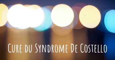 Cure du Syndrome De Costello