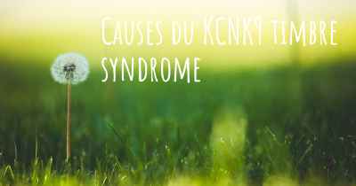 Causes du KCNK9 timbre syndrome