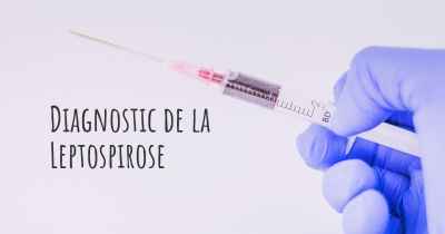 Diagnostic de la Leptospirose