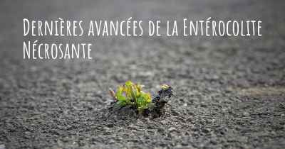 Dernières avancées de la Entérocolite Nécrosante