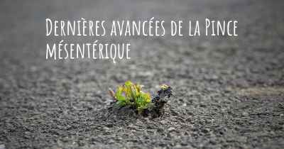 Dernières avancées de la Pince mésentérique