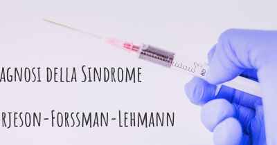 Diagnosi della Sindrome di Borjeson-Forssman-Lehmann