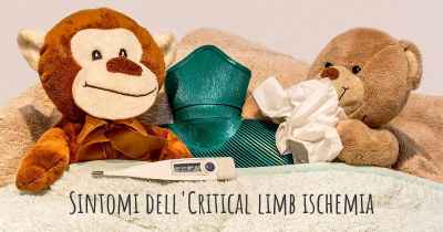 Sintomi dell'Critical limb ischemia