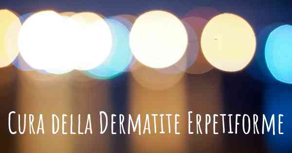 Cura della Dermatite Erpetiforme