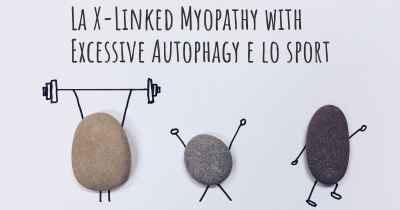 La X-Linked Myopathy with Excessive Autophagy e lo sport