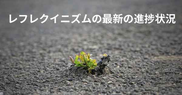 レフレクイニズムの最新の進捗状況
