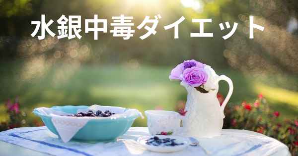 水銀中毒ダイエット