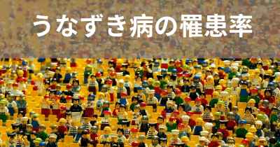 うなずき病の罹患率