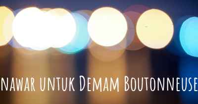 Penawar untuk Demam Boutonneuse%