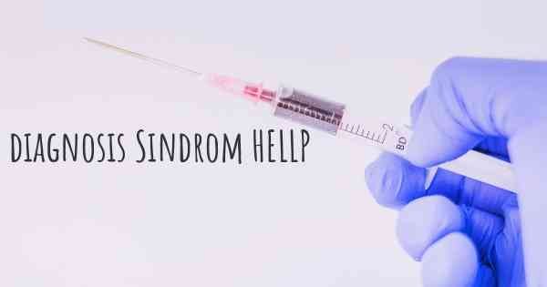 diagnosis Sindrom HELLP
